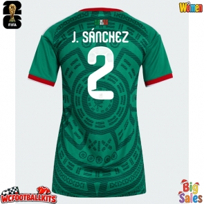 Mexico Jorge Sanchez #2 Replica Home Stadium Shirt for Women World Cup 2026 Short Sleeve